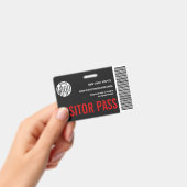 Barcode-Logo-ID für den benutzerdefinierten Firmen Ausweis (Handheld)