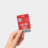 Barcode-Logo-ID für den benutzerdefinierten Firmen Ausweis (Handheld)
