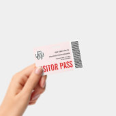 Barcode-Logo-ID für den benutzerdefinierten Firmen Ausweis (Handheld)