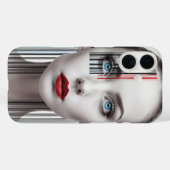 Barcode moderne Mädchen Hülle (Rückseite (Horizontal))