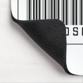 Barcode-Neurologe Mousepad (Ecke)