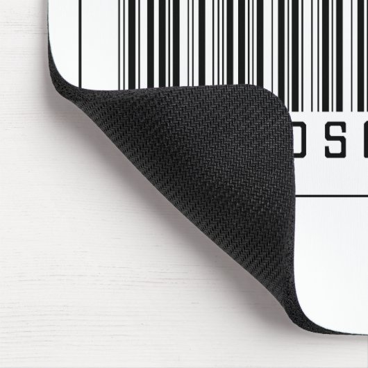 Barcode-Neurologe Mousepad (Ecke)