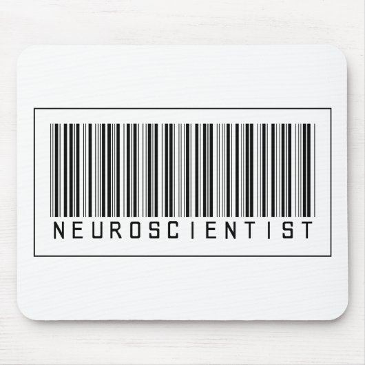 Barcode-Neurologe Mousepad (Vorne)