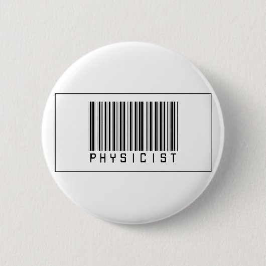 Barcode-Physiker Button (Vorderseite)