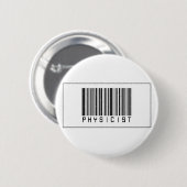 Barcode-Physiker Button (Vorne & Hinten)