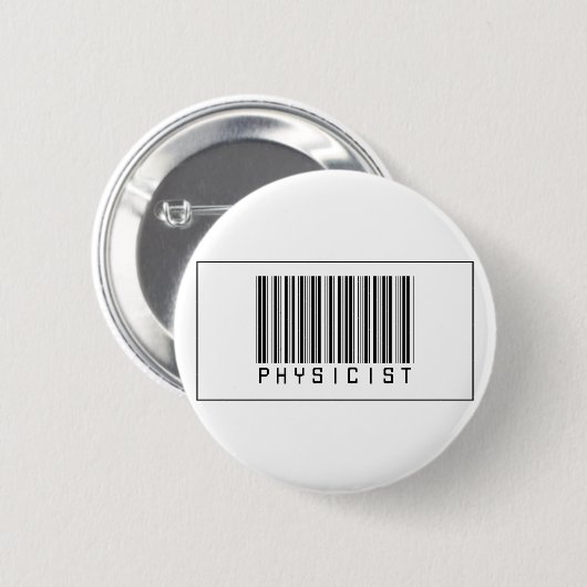 Barcode-Physiker Button (Vorne & Hinten)