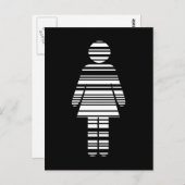 Barcode Postkarte (Vorne/Hinten)