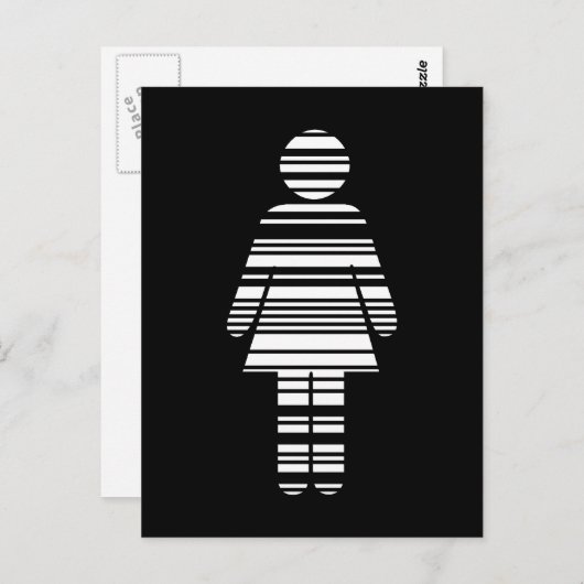 Barcode Postkarte (Vorne/Hinten)