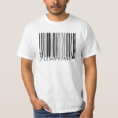 Barcode T-Shirt (Vorderseite)
