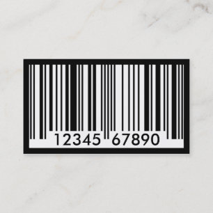 Barcode Visitenkarte