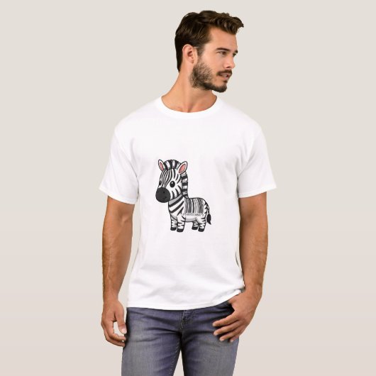 Barcode Zebra Cutie T-Shirt (Vorne ganz)
