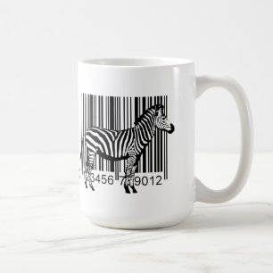 BarcodeZebraillustration Kaffeetasse