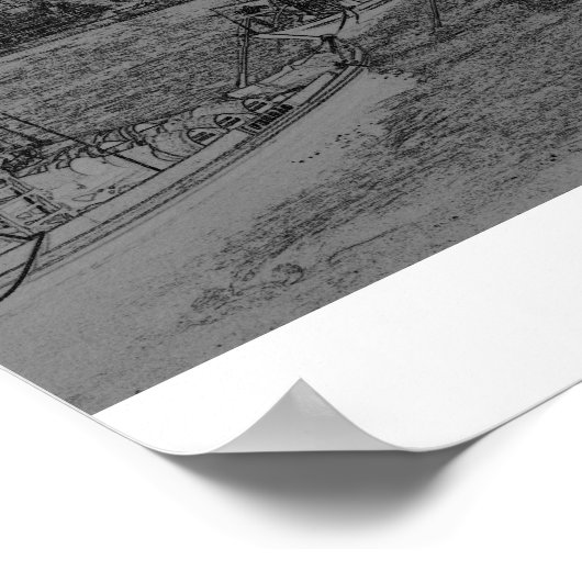 Barcos de Porto Poster (Ecke)