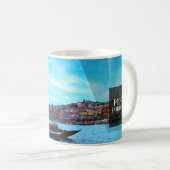 barcos no rio Douro porto portugal Kaffeetasse (VorderseiteRechts)