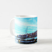 barcos no rio Douro porto portugal Kaffeetasse (Vorderseite Links)