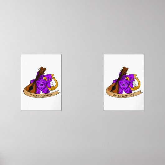 Bard Dice Design Bilderwand Sets (Vorderseite)