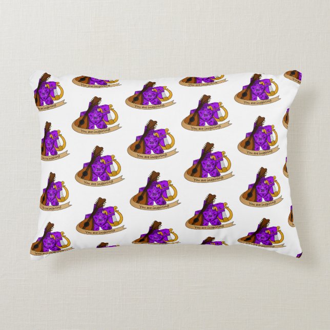 Bard Dice Design Dekokissen (Vorderseite)