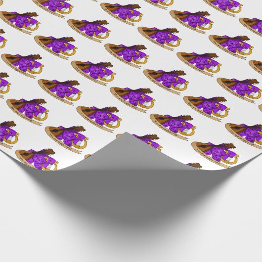 Bard Dice Design Geschenkpapier (Ecke)