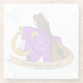 Bard Dice Design Glasuntersetzer (Rückseite)