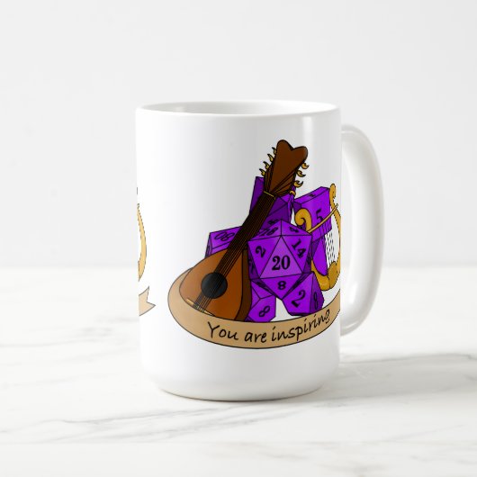 Bard Dice Design Kaffeetasse (VorderseiteRechts)