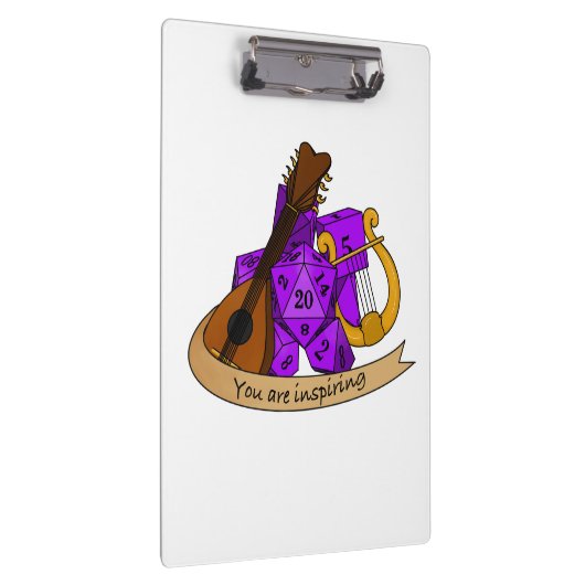 Bard Dice Design Klemmbrett (Rechts)