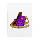 Bard Dice Design Magnet (Vertikal)