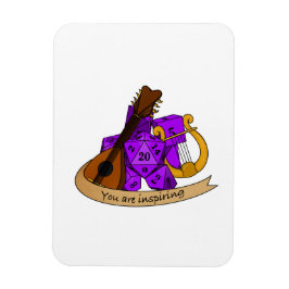 Bard Dice Design Magnet