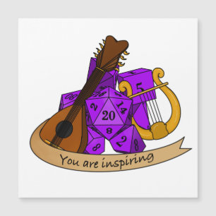 Bard Dice Design Magnetkarte