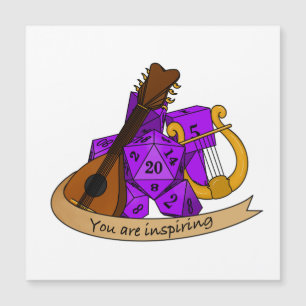 Bard Dice Design Magnetkarte