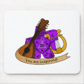 Bard Dice Design Mousepad (Vorne)