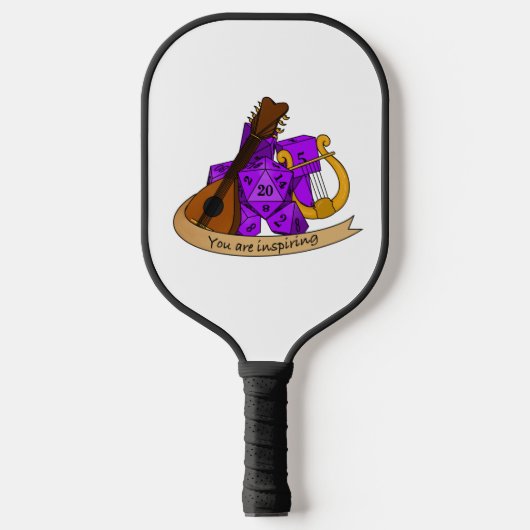 Bard Dice Design Pickleball Schläger (Vorderseite)