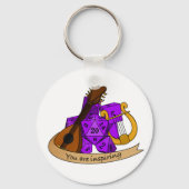 Bard Dice Design Schlüsselanhänger (Rückseite)