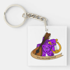 Bard Dice Design Schlüsselanhänger