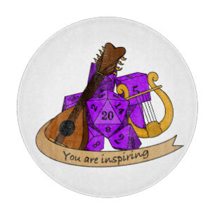 Bard Dice Design Schneidebrett