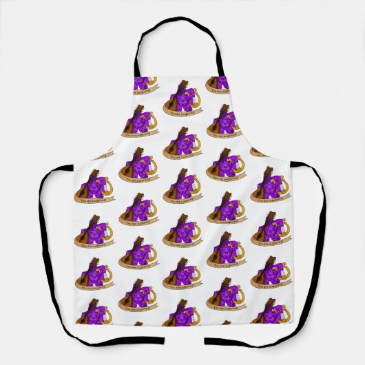 Bard Dice Design Schürze (Vorderseite)