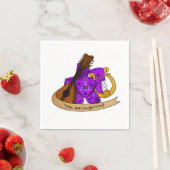 Bard Dice Design Serviette (Beispiel)