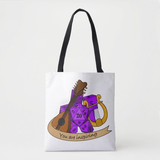 Bard Dice Design Tasche (Vorderseite)