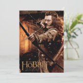 BARD THE BOWMAN™ and Character Movie Poster Einladung (Stehend Vorderseite)