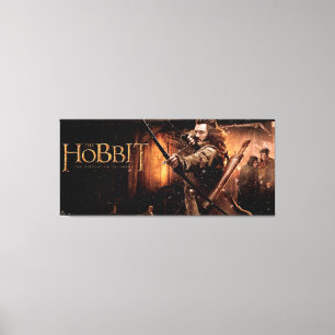 BARD THE BOWMAN™ and Character Movie Poster Leinwanddruck