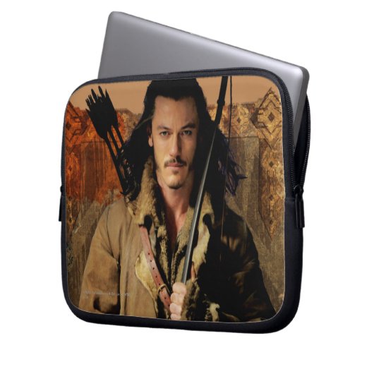 BARD THE BOWMAN™ Gerahmt Graphic Laptopschutzhülle (Vorderseite Links)