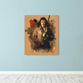 BARD THE BOWMAN™ Gerahmt Graphic Leinwanddruck (Insitu (Holzboden))