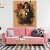BARD THE BOWMAN™ Gerahmt Graphic Leinwanddruck (Insitu (Wohnzimmer))