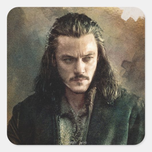 BARD THE BOWMAN™ Graphic Quadratischer Aufkleber (Vorderseite)