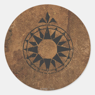 BARD THE BOWMAN™ RUNDER AUFKLEBER