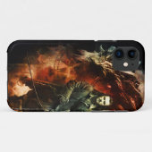 BARD THE BOWMAN™ & Smaug Case-Mate iPhone Hülle (Rückseite (Horizontal))