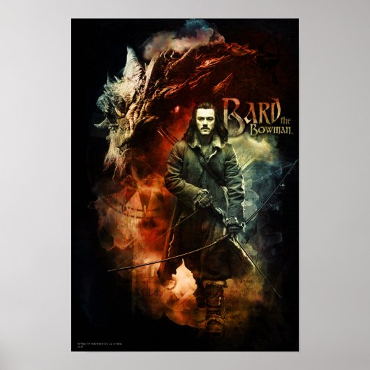 BARD THE BOWMAN™ & Smaug Poster (Vorne)