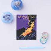Bárðarbunga, Reisekarte im Eisland. Flyer (Einzeln)
