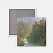 Barde, c.1817 (Öl auf Leinwand) Magnet (Vorderseite/Rückseite)