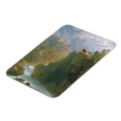 Barde, c.1817 (Öl auf Leinwand) Magnet (Linke Seite)