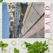 Bardolino Gardasee Teetuch Geschirrtuch (Gefaltet)